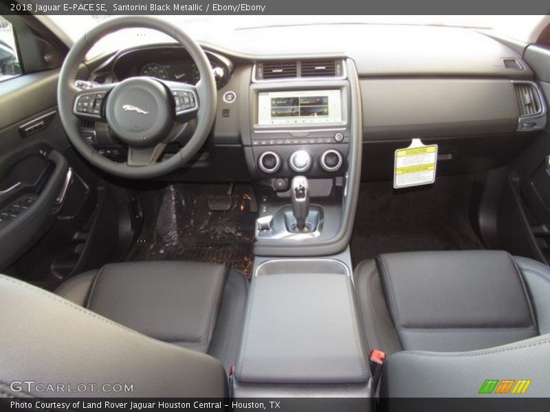 Santorini Black Metallic / Ebony/Ebony 2018 Jaguar E-PACE SE