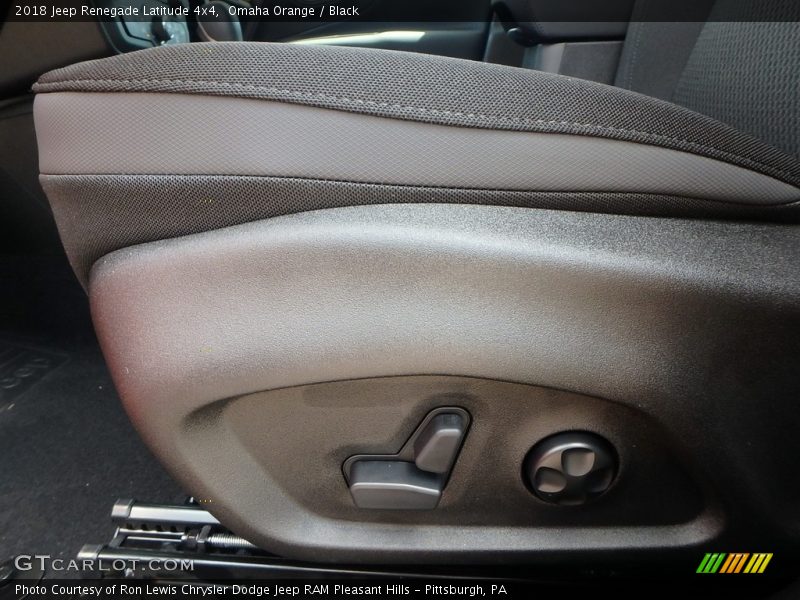 Omaha Orange / Black 2018 Jeep Renegade Latitude 4x4