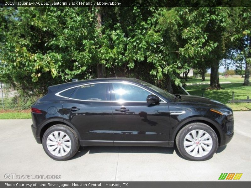Santorini Black Metallic / Ebony/Ebony 2018 Jaguar E-PACE SE