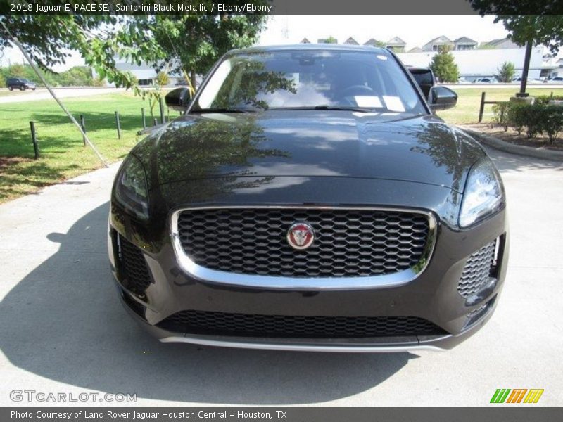 Santorini Black Metallic / Ebony/Ebony 2018 Jaguar E-PACE SE
