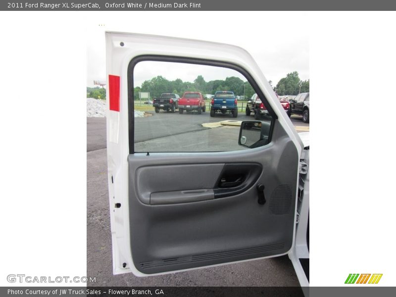 Oxford White / Medium Dark Flint 2011 Ford Ranger XL SuperCab