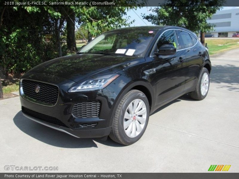 Santorini Black Metallic / Ebony/Ebony 2018 Jaguar E-PACE SE