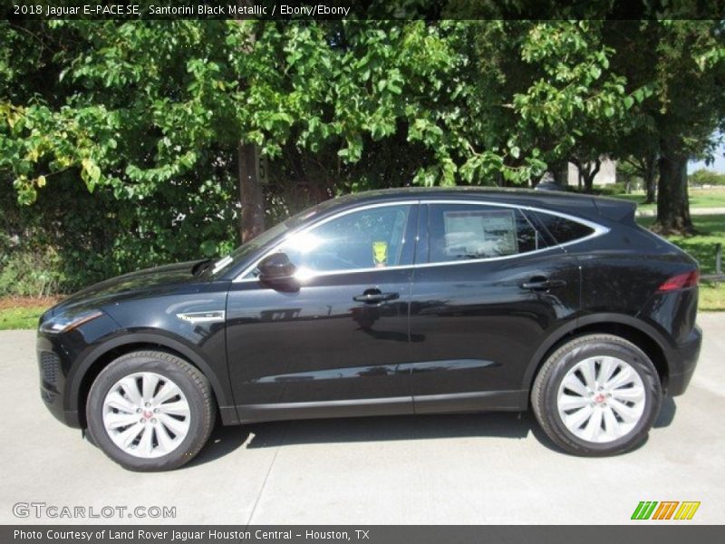 Santorini Black Metallic / Ebony/Ebony 2018 Jaguar E-PACE SE