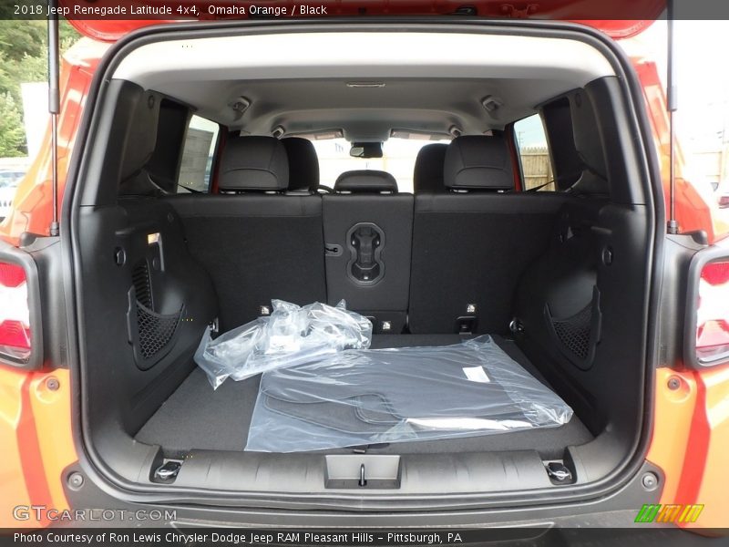Omaha Orange / Black 2018 Jeep Renegade Latitude 4x4