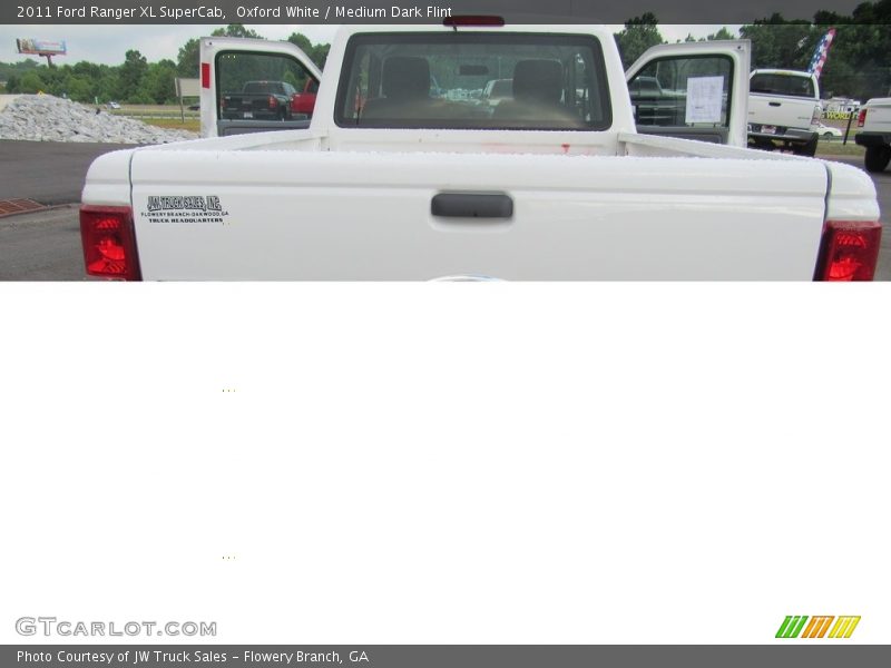Oxford White / Medium Dark Flint 2011 Ford Ranger XL SuperCab