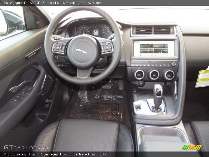Santorini Black Metallic / Ebony/Ebony 2018 Jaguar E-PACE SE