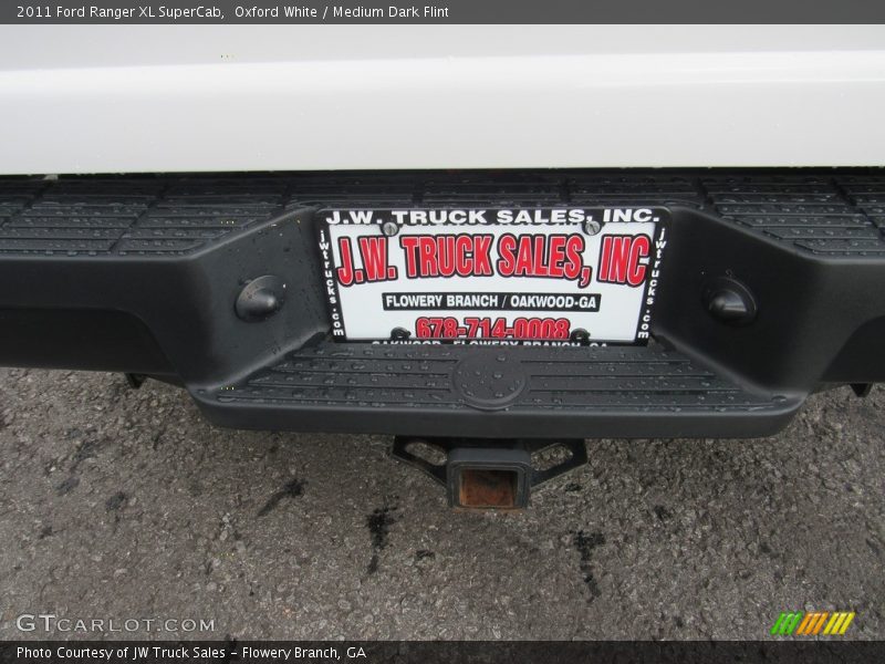 Oxford White / Medium Dark Flint 2011 Ford Ranger XL SuperCab