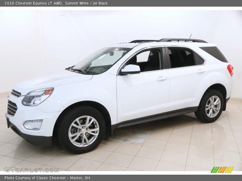 Summit White / Jet Black 2016 Chevrolet Equinox LT AWD