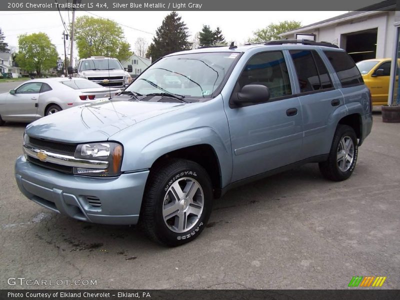 Silver Blue Metallic / Light Gray 2006 Chevrolet TrailBlazer LS 4x4