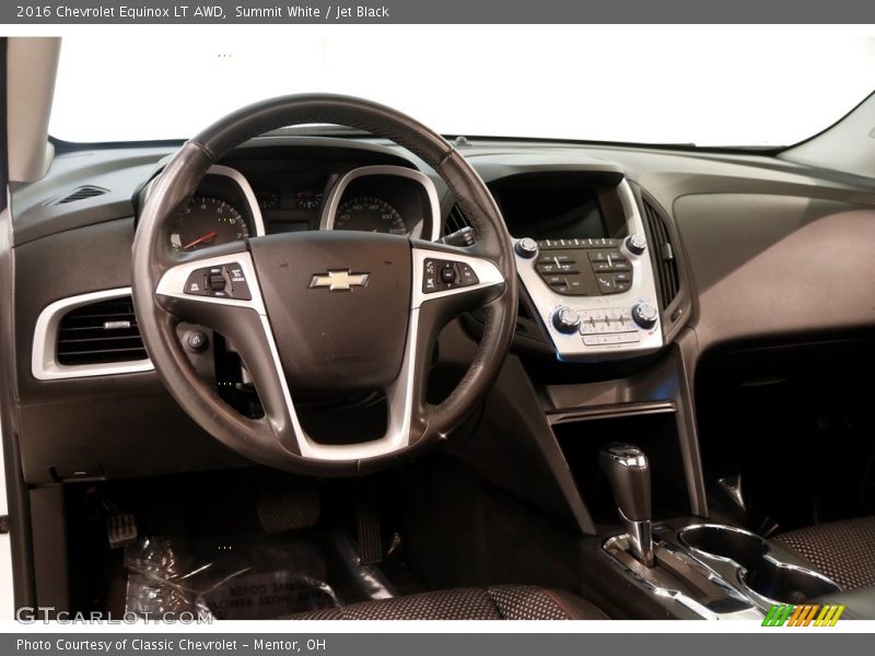 Summit White / Jet Black 2016 Chevrolet Equinox LT AWD