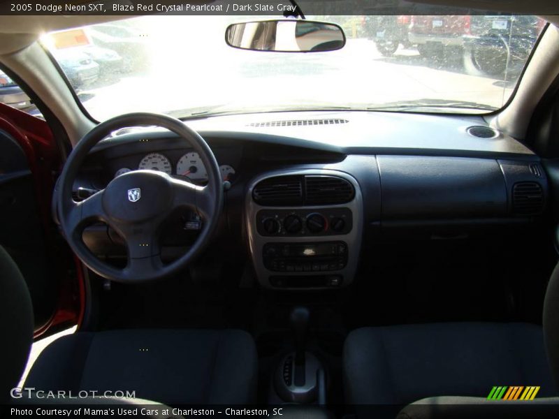 Blaze Red Crystal Pearlcoat / Dark Slate Gray 2005 Dodge Neon SXT