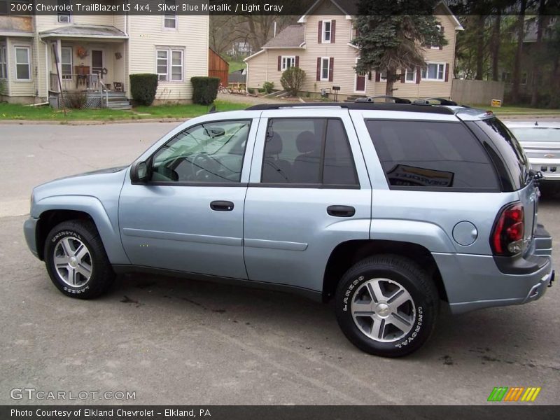 Silver Blue Metallic / Light Gray 2006 Chevrolet TrailBlazer LS 4x4