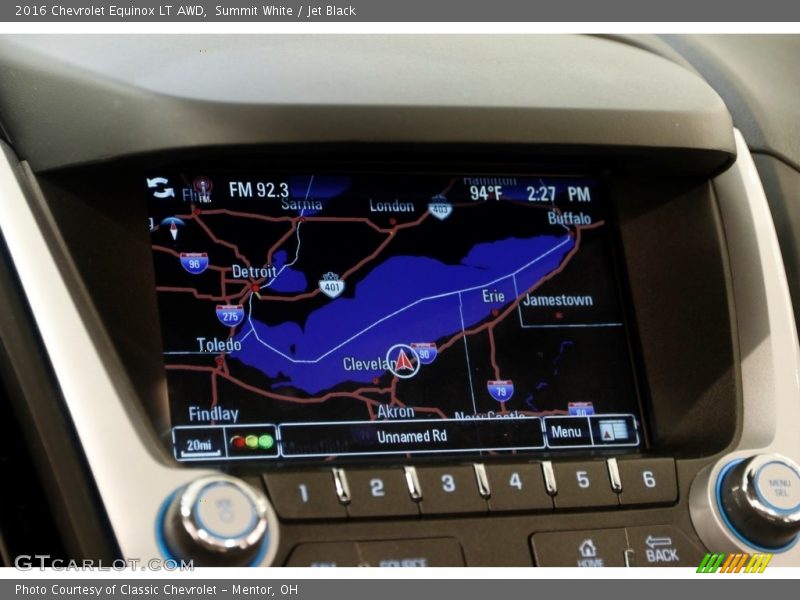 Summit White / Jet Black 2016 Chevrolet Equinox LT AWD
