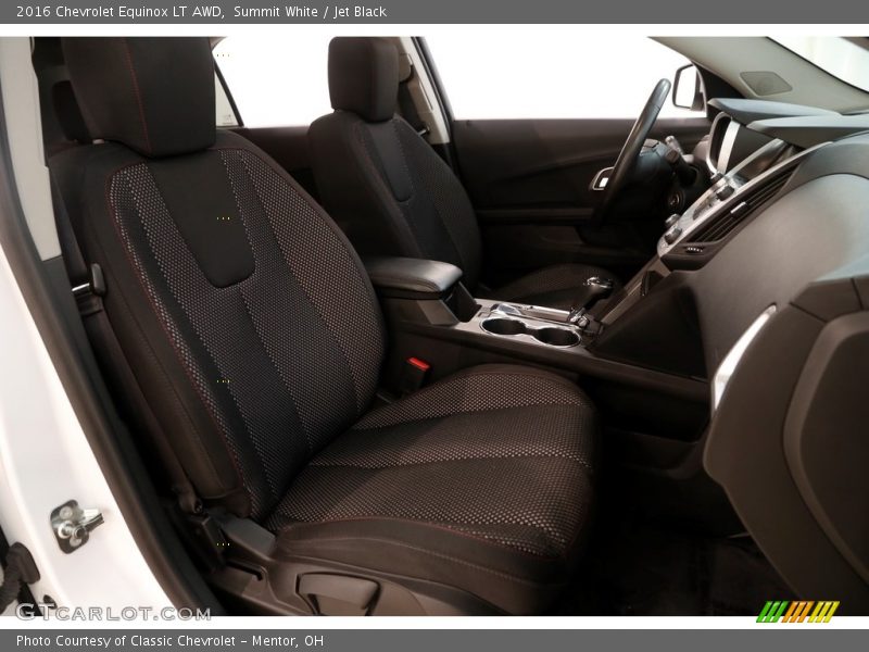 Summit White / Jet Black 2016 Chevrolet Equinox LT AWD