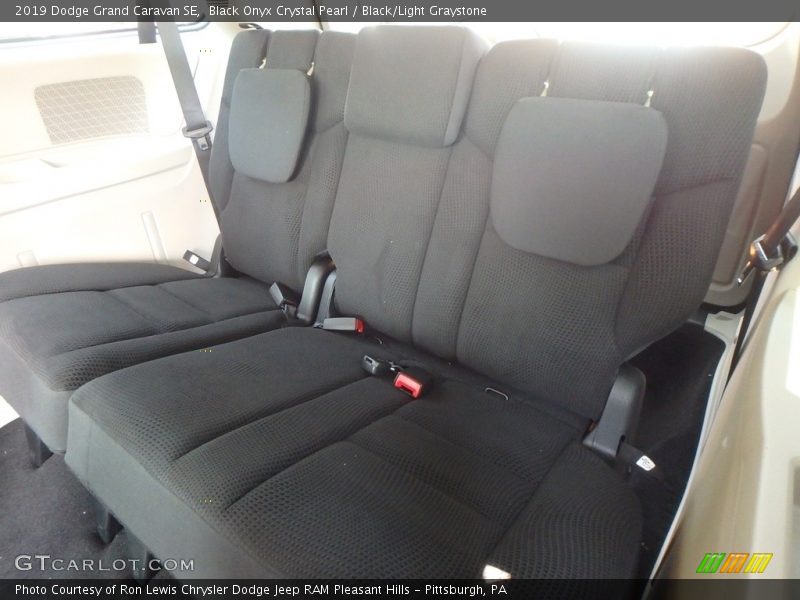 Rear Seat of 2019 Grand Caravan SE