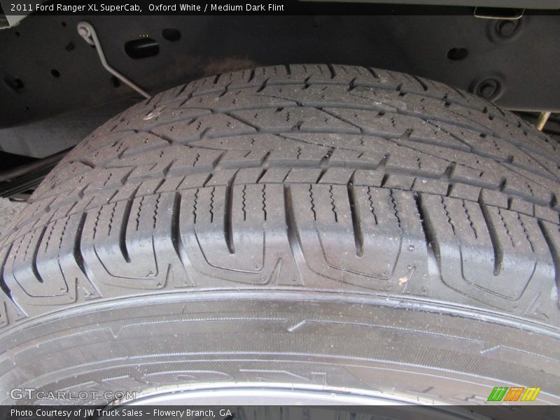 Oxford White / Medium Dark Flint 2011 Ford Ranger XL SuperCab