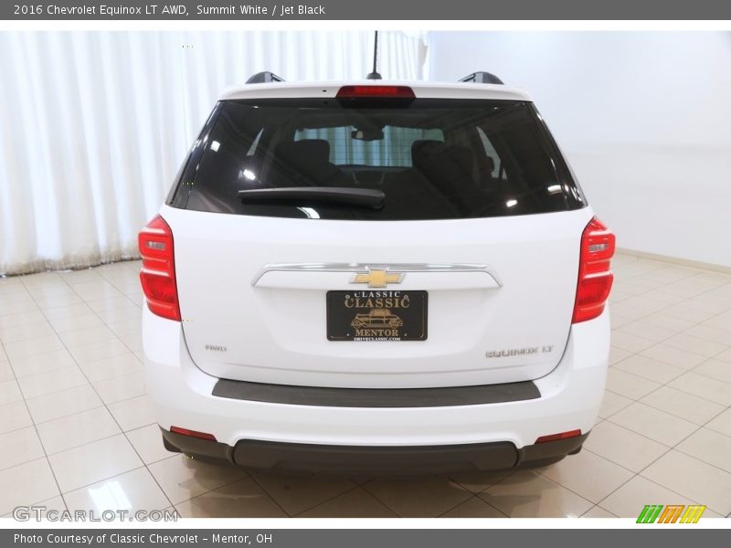Summit White / Jet Black 2016 Chevrolet Equinox LT AWD