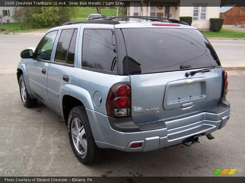 Silver Blue Metallic / Light Gray 2006 Chevrolet TrailBlazer LS 4x4