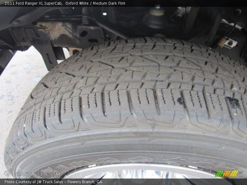 Oxford White / Medium Dark Flint 2011 Ford Ranger XL SuperCab