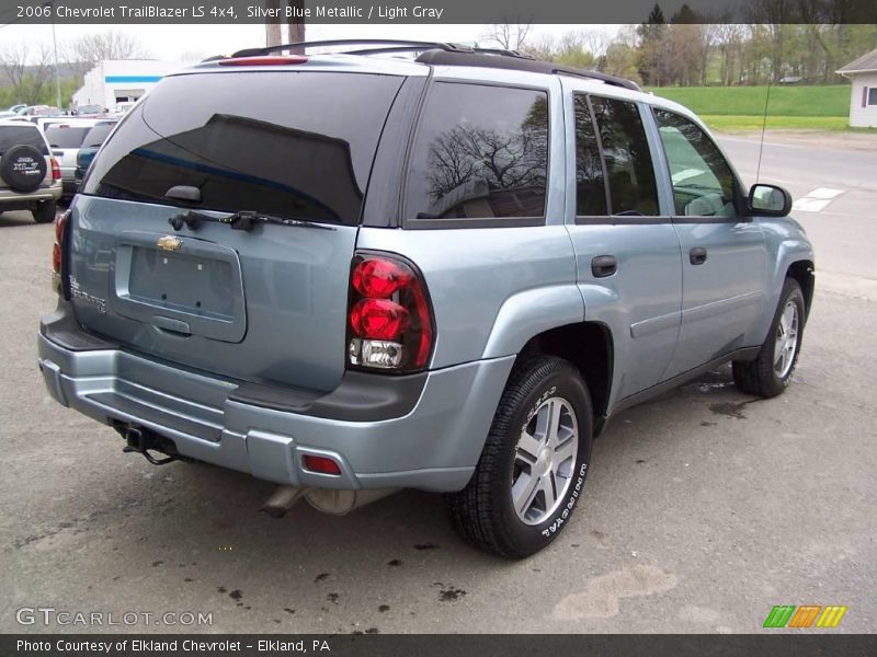 Silver Blue Metallic / Light Gray 2006 Chevrolet TrailBlazer LS 4x4