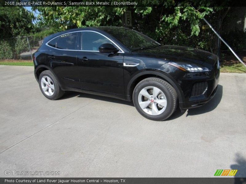 Santorini Black Metallic / Ebony/Ebony 2018 Jaguar E-PACE R-Dynamic S