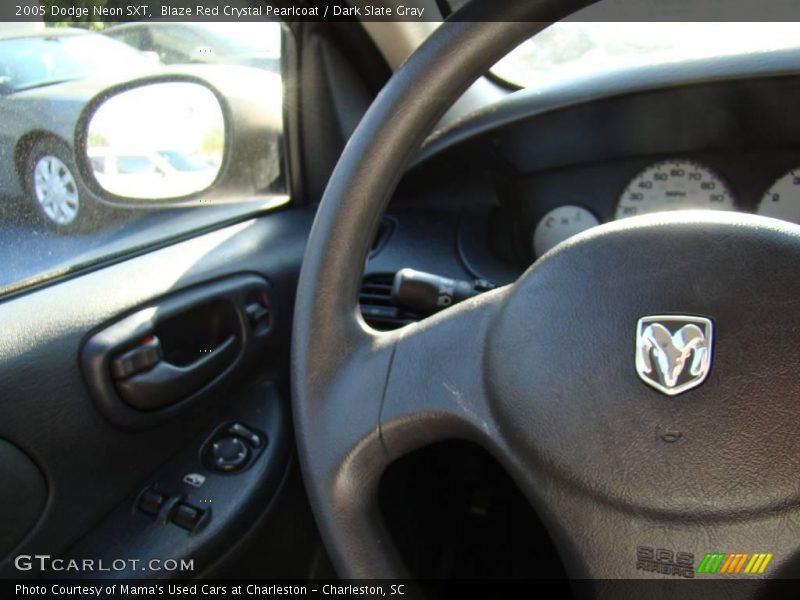 Blaze Red Crystal Pearlcoat / Dark Slate Gray 2005 Dodge Neon SXT