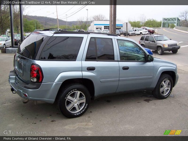 Silver Blue Metallic / Light Gray 2006 Chevrolet TrailBlazer LS 4x4