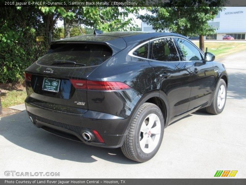 Santorini Black Metallic / Ebony/Ebony 2018 Jaguar E-PACE R-Dynamic S