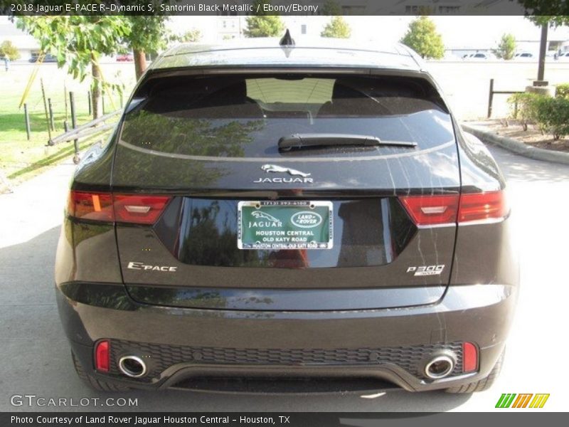 Santorini Black Metallic / Ebony/Ebony 2018 Jaguar E-PACE R-Dynamic S