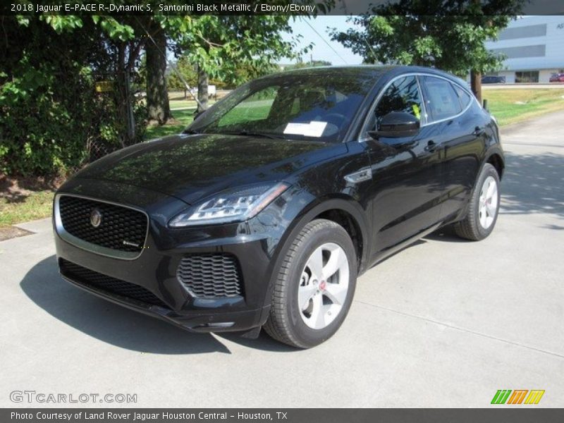 Santorini Black Metallic / Ebony/Ebony 2018 Jaguar E-PACE R-Dynamic S