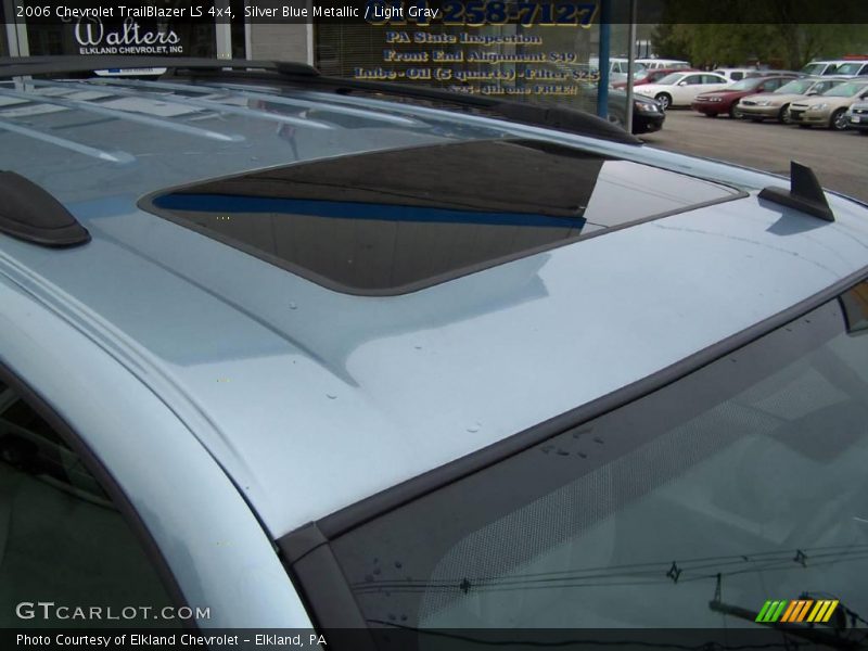 Silver Blue Metallic / Light Gray 2006 Chevrolet TrailBlazer LS 4x4