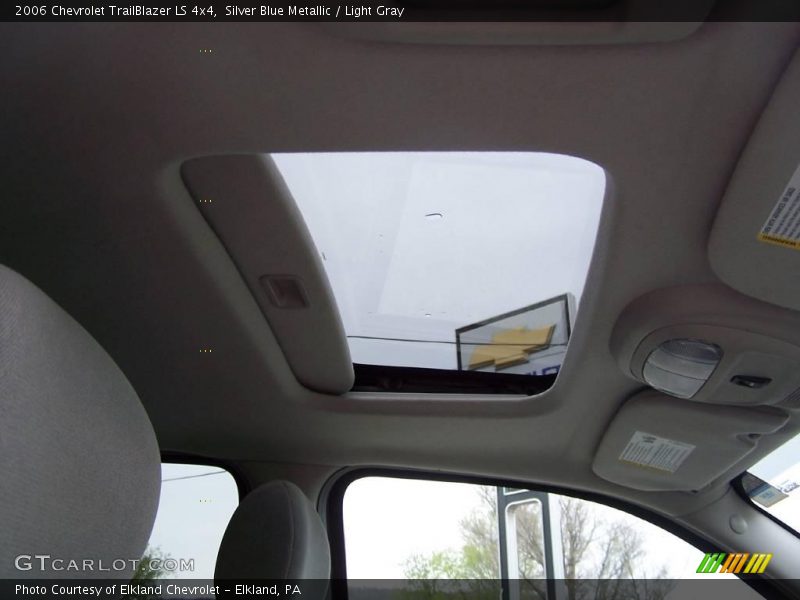 Silver Blue Metallic / Light Gray 2006 Chevrolet TrailBlazer LS 4x4