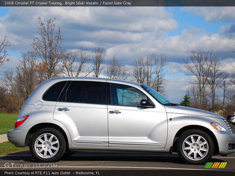 Bright Silver Metallic / Pastel Slate Gray 2008 Chrysler PT Cruiser Touring