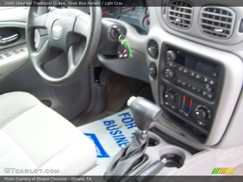 Silver Blue Metallic / Light Gray 2006 Chevrolet TrailBlazer LS 4x4