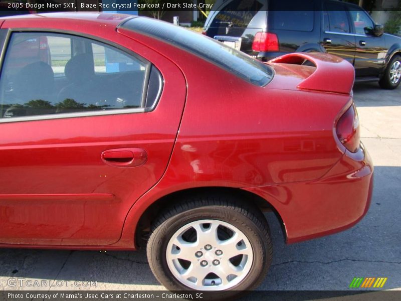 Blaze Red Crystal Pearlcoat / Dark Slate Gray 2005 Dodge Neon SXT