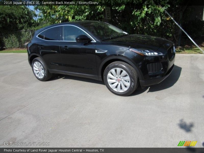 Santorini Black Metallic / Ebony/Ebony 2018 Jaguar E-PACE SE