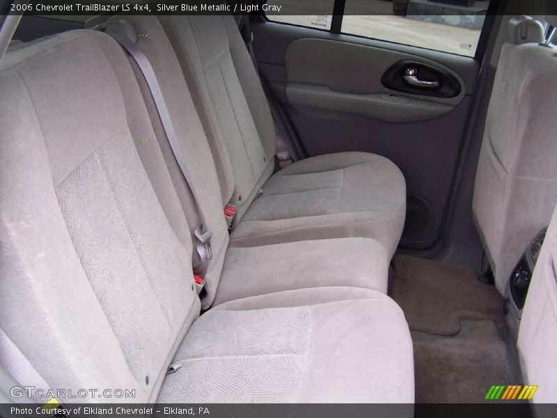 Silver Blue Metallic / Light Gray 2006 Chevrolet TrailBlazer LS 4x4