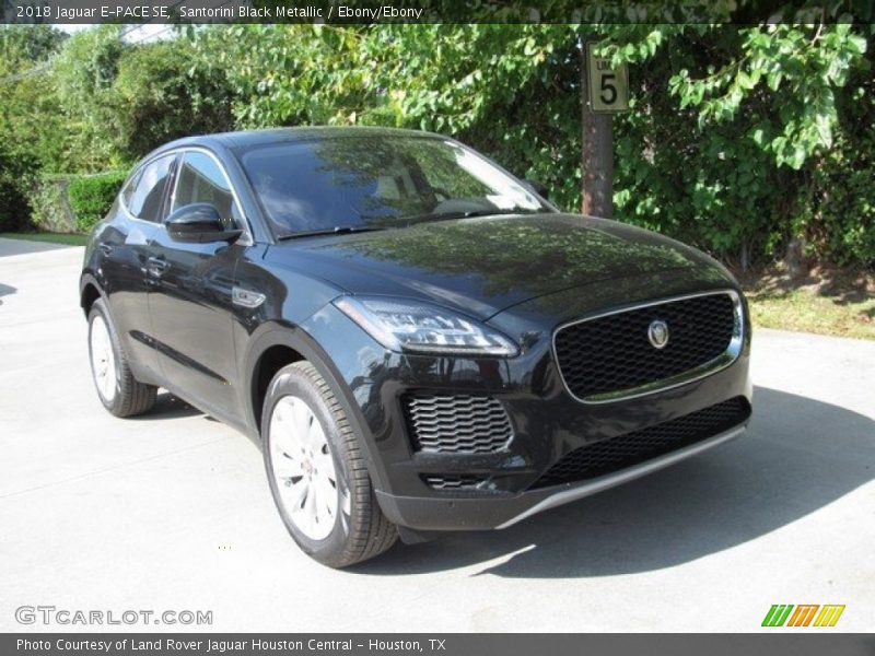 Santorini Black Metallic / Ebony/Ebony 2018 Jaguar E-PACE SE
