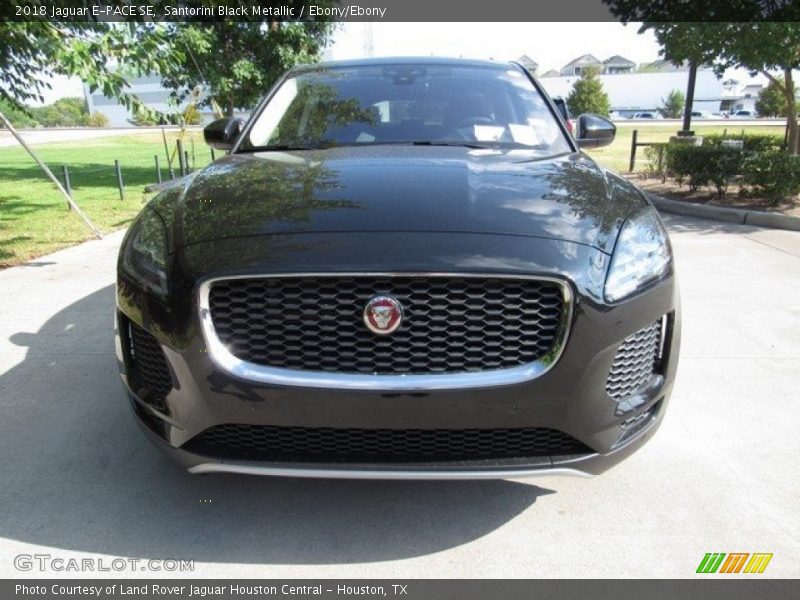 Santorini Black Metallic / Ebony/Ebony 2018 Jaguar E-PACE SE