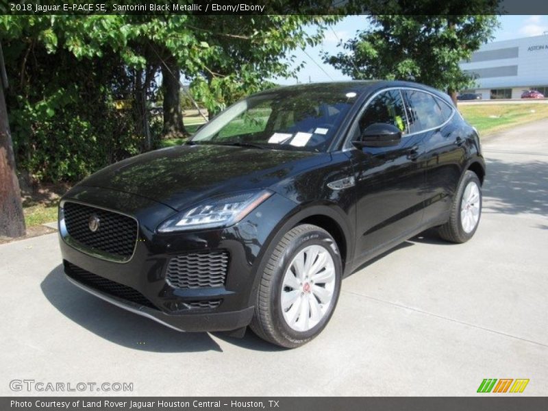 Santorini Black Metallic / Ebony/Ebony 2018 Jaguar E-PACE SE