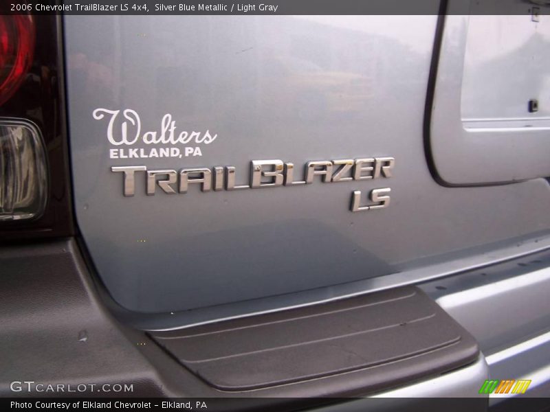 Silver Blue Metallic / Light Gray 2006 Chevrolet TrailBlazer LS 4x4