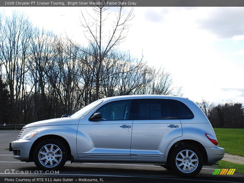 Bright Silver Metallic / Pastel Slate Gray 2008 Chrysler PT Cruiser Touring