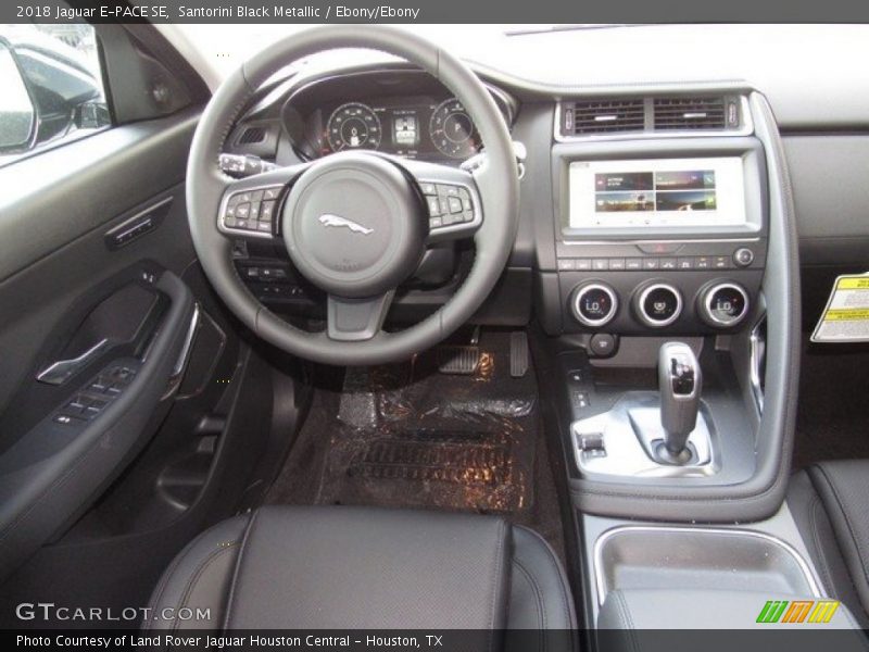 Santorini Black Metallic / Ebony/Ebony 2018 Jaguar E-PACE SE