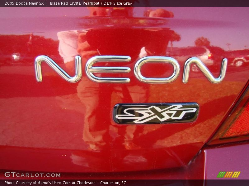 Blaze Red Crystal Pearlcoat / Dark Slate Gray 2005 Dodge Neon SXT