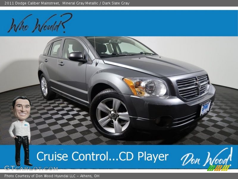 Mineral Gray Metallic / Dark Slate Gray 2011 Dodge Caliber Mainstreet