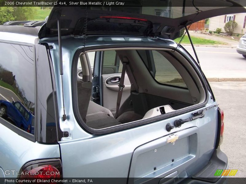 Silver Blue Metallic / Light Gray 2006 Chevrolet TrailBlazer LS 4x4