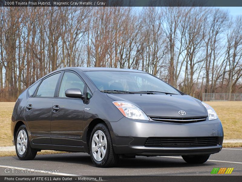 Magnetic Gray Metallic / Gray 2008 Toyota Prius Hybrid