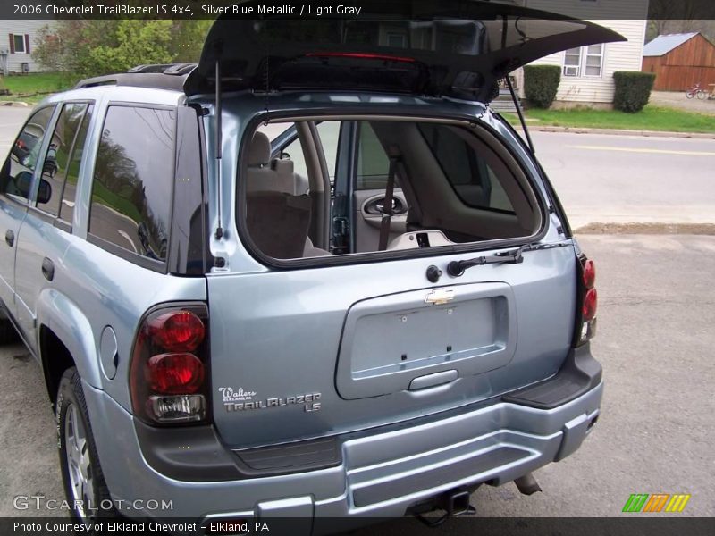 Silver Blue Metallic / Light Gray 2006 Chevrolet TrailBlazer LS 4x4
