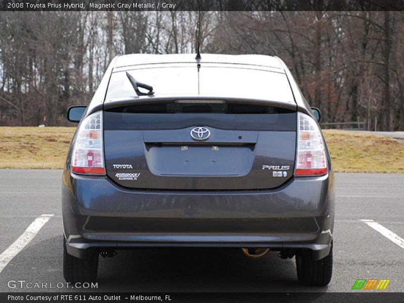 Magnetic Gray Metallic / Gray 2008 Toyota Prius Hybrid