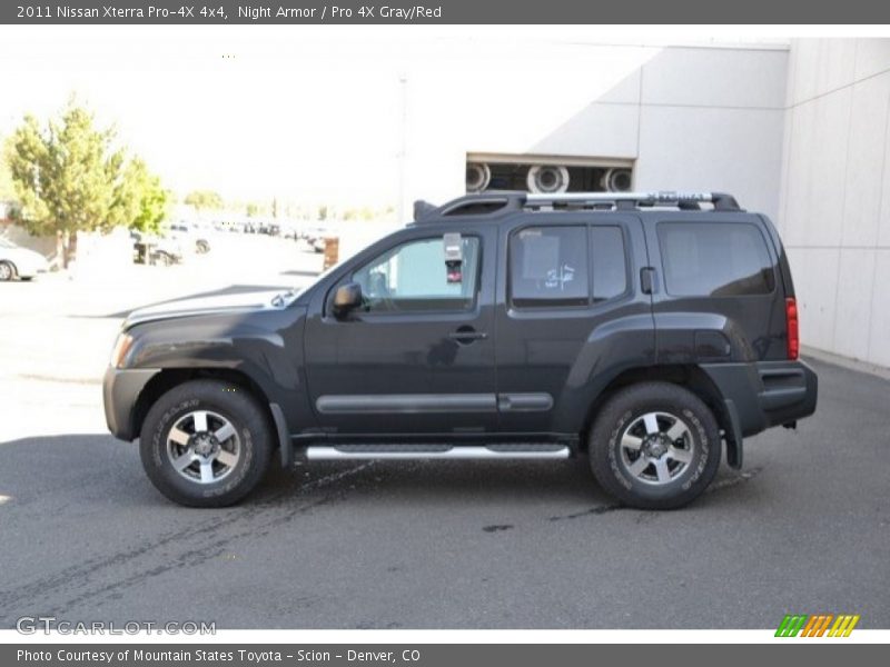 Night Armor / Pro 4X Gray/Red 2011 Nissan Xterra Pro-4X 4x4